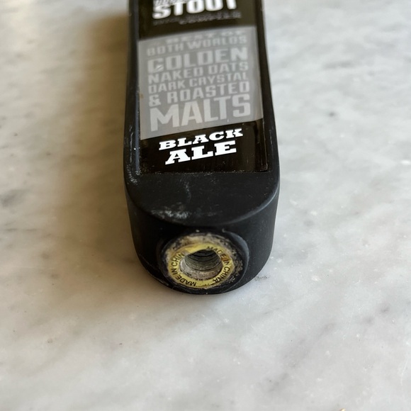 Green Flash Double Stout Black Ale Beer Tap Handle 8.5” - Picture 5 of 5